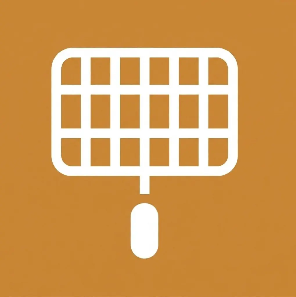 Simple table tennis symbol design
